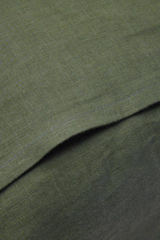 Linen Pillowcases - Forest Green
