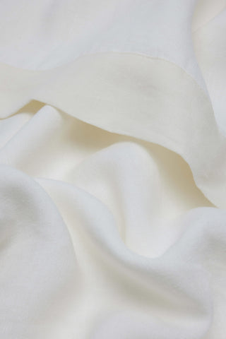 Linen Duvet Cover - Classic White