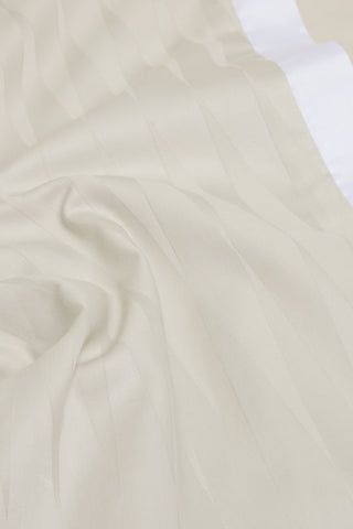 Jacquard Organic Cotton Pillowcases - Sterling Silver