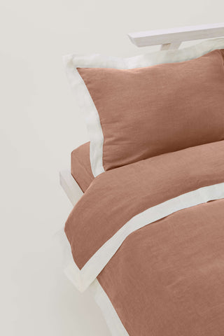 Linen Pillowcases - Terracotta