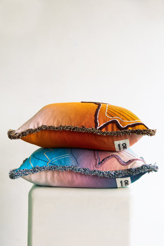 Chandigarh Embroidered Cushion Cover