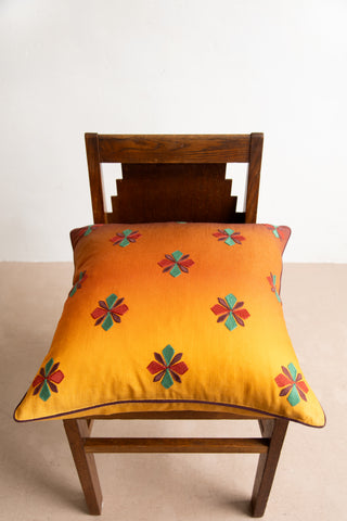 Bloom Embroidered Cushion Cover