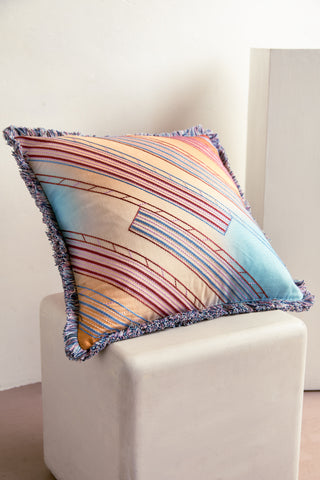 Vista Embroidered Cushion Cover