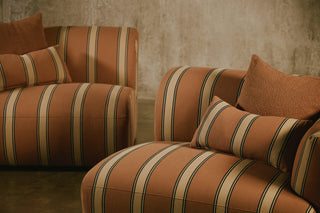 Jaipur Stripe - Linen/Ivory Swatch