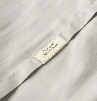 Equinox silver pillowcase detail