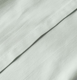 Spring blue pillowcase detail