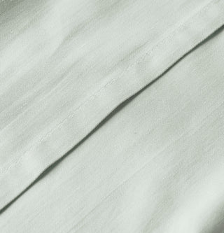 Spring blue pillowcase detail