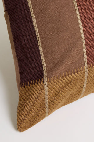 Jaal Cushion Cover - Brown