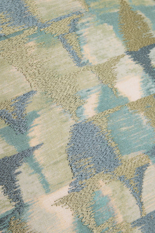 Qila Cushion Cover - Green + Teal