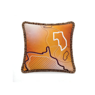 Chandigarh Embroidered Cushion Cover