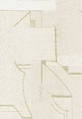 Indore - Ecru/Gold Swatch