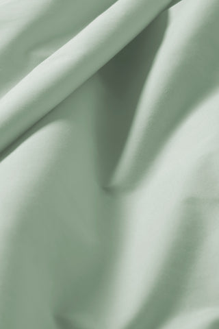 Percale Organic Cotton Pillowcases - Spring Blue