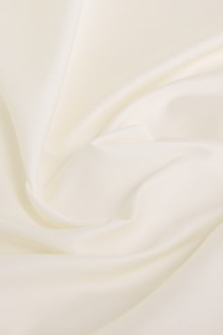 Sateen Organic Cotton Flat Sheet - Iridescent Ivory