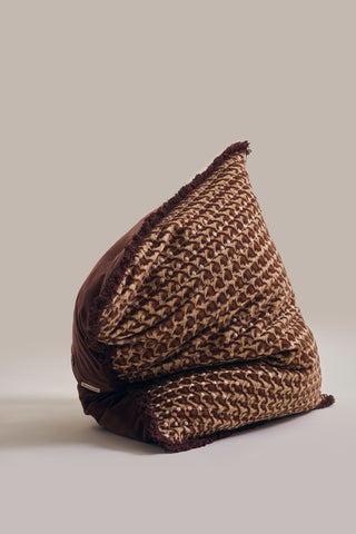 Sawai Cushion Cover - Brown