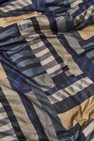 Geo Printed Super King Duvet Cover