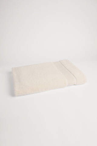 Organic Cotton Bath Sheet - Chalk