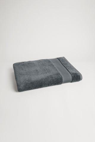 Organic Cotton Bath Sheet - Slate Grey