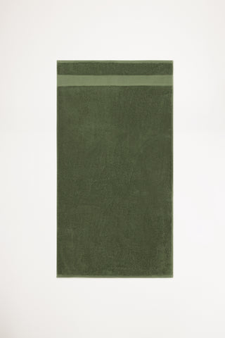 Organic Cotton Bath Towel - Forest Green
