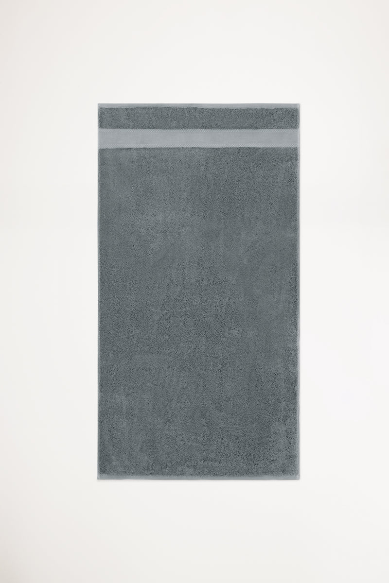 Organic Cotton Bath Towel - Slate Grey