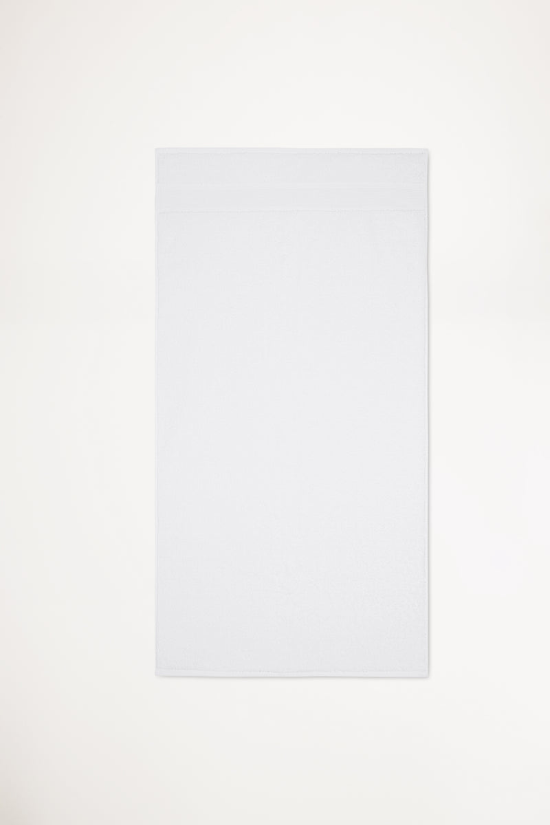 Organic Cotton Bath Towel - Classic White