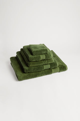 Complete Bath Set - Forest Green