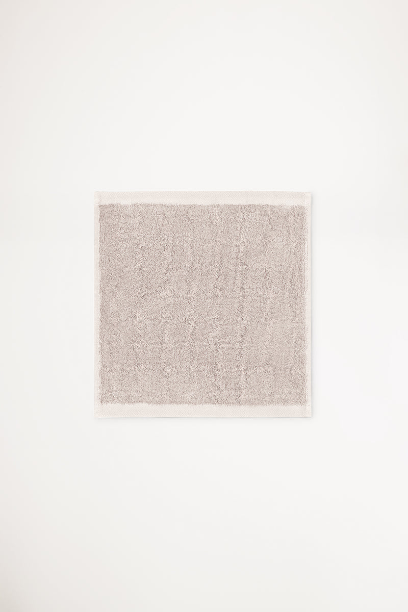 Organic Cotton Face Towel - Dune