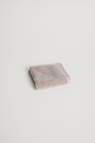 Organic Cotton Face Towel - Dune