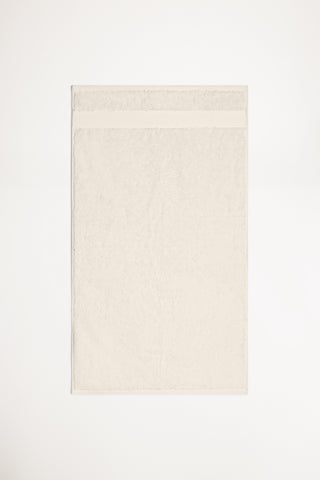 Organic Cotton Hand Towel - Chalk