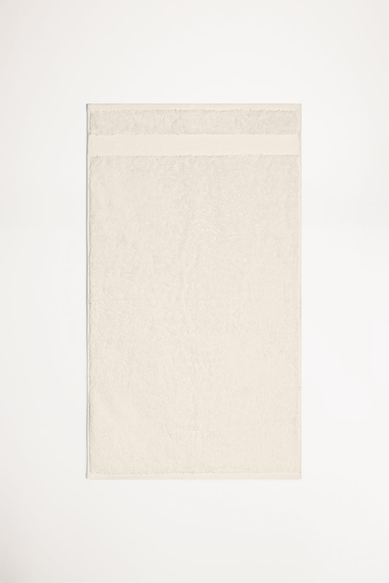 Organic Cotton Hand Towel - Chalk