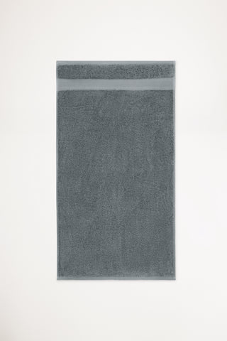 Organic Cotton Hand Towel - Slate Grey