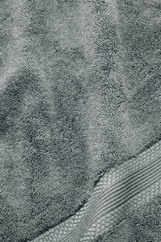 Organic Cotton Hand Towel - Slate Grey