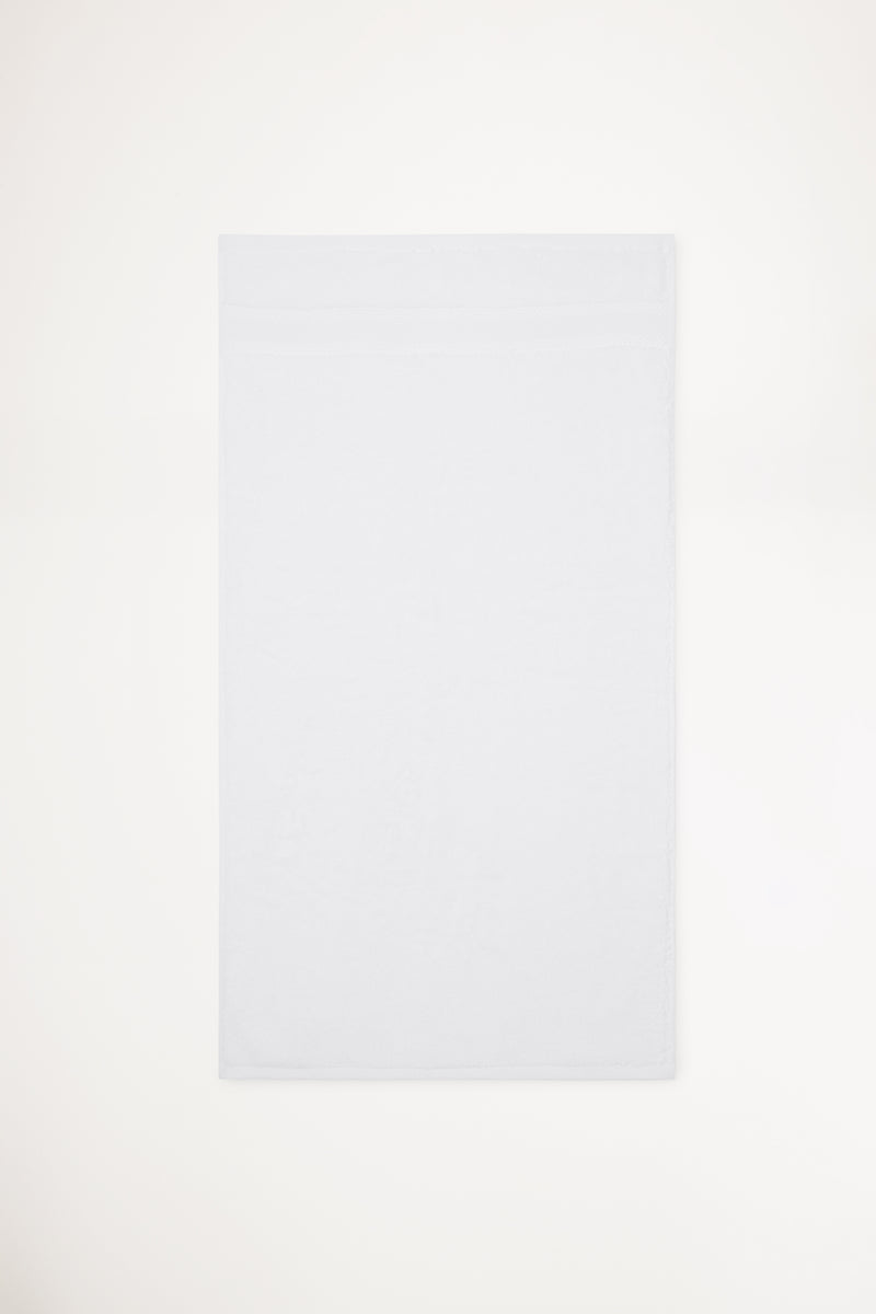 Organic Cotton Hand Towel - Classic White