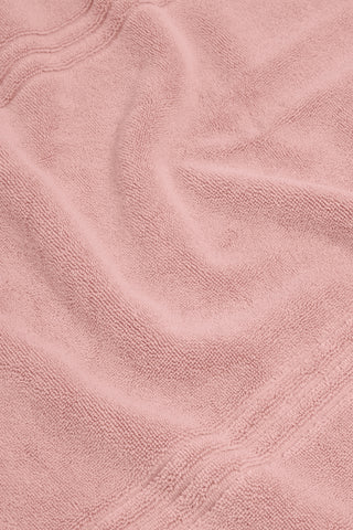 Organic Cotton Bath Mat - Dusky Rose