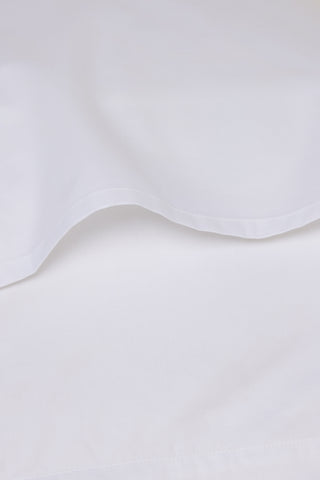 Simar Embroidered Pillowcases - Classic White & Gold