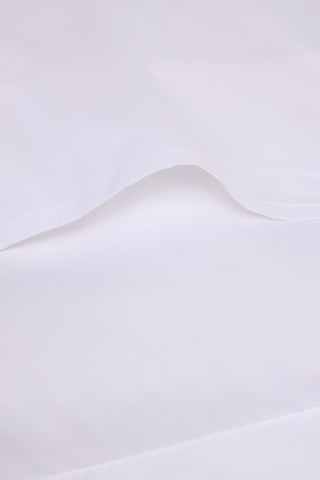 Raha Embroidered Pillowcases - Classic White & Green