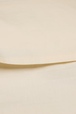 Percale Organic Cotton Pillowcases - Classic Cream