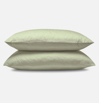 Solstice green pillowcases