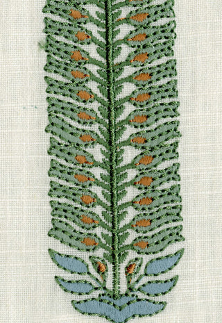 Jasmine Stripe - Sage Swatch