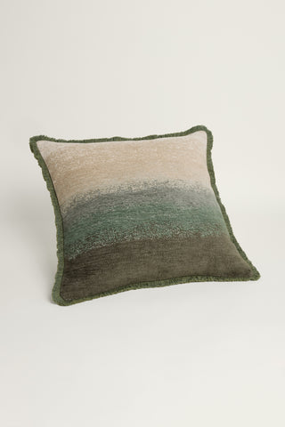 Ombre Cushion Cover - Green