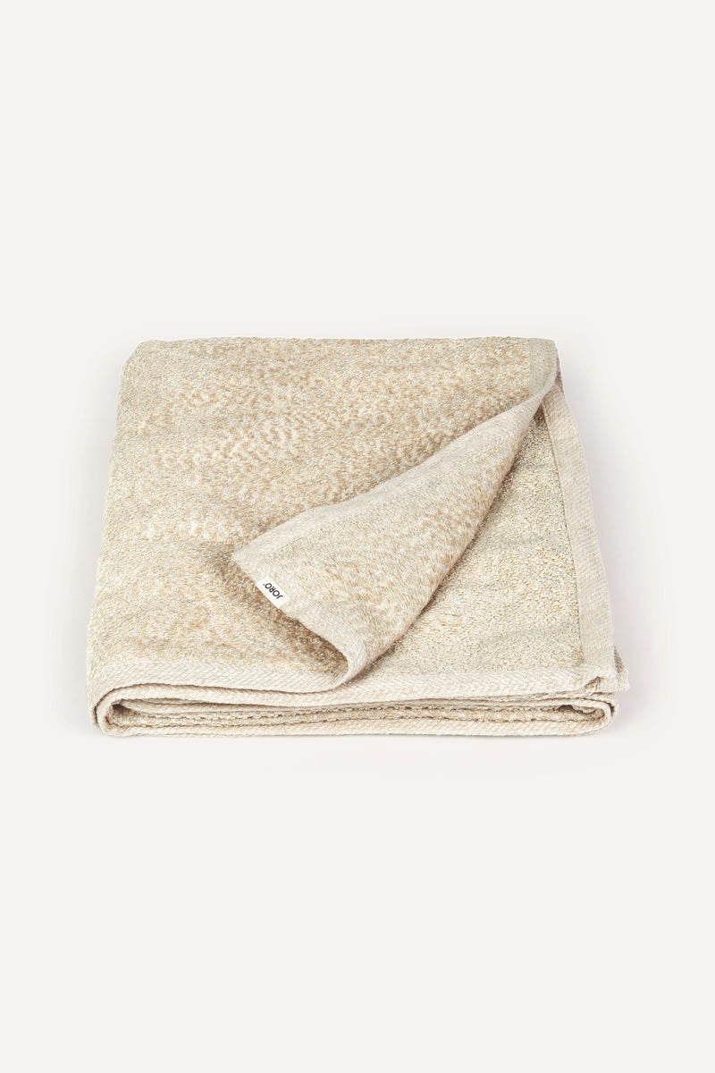 Sawan Jacquard Throw - Fresh Beige