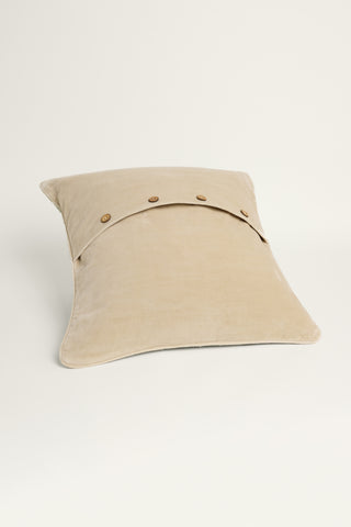 Plush Cushion Cover - Light Green