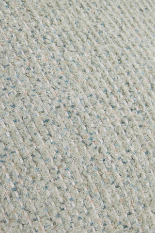 Plush Cushion Cover - Light Green