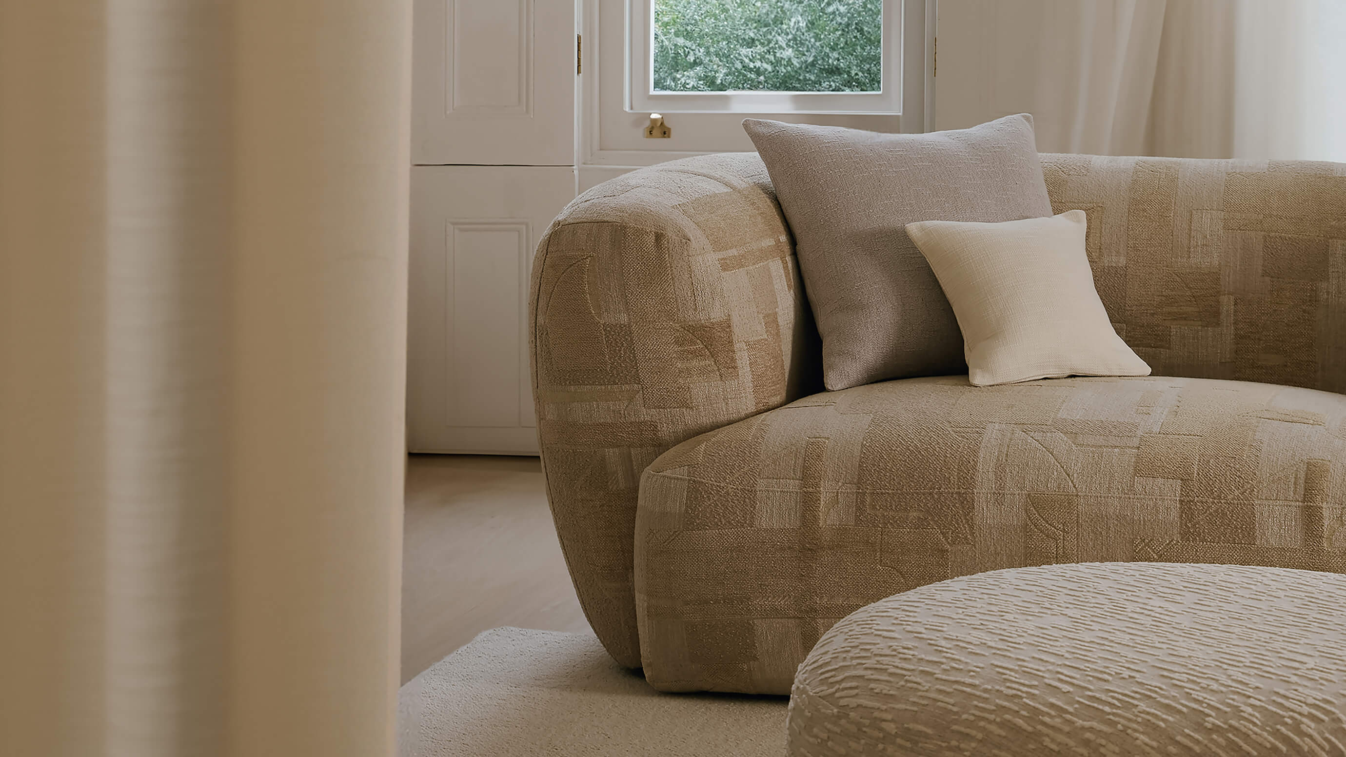 Fabric in use