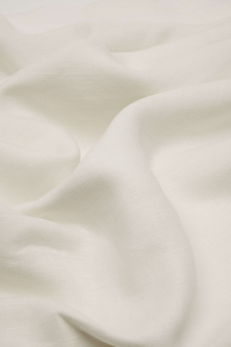 Linen Flat Sheet - Classic Cream