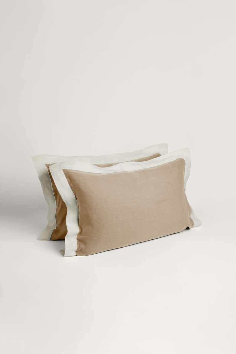 Linen Pillowcases - Natural Linen