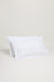 Jacquard Organic Cotton Pillowcases - Pure White