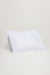 Jacquard Organic Cotton Pillowcases - Classic White