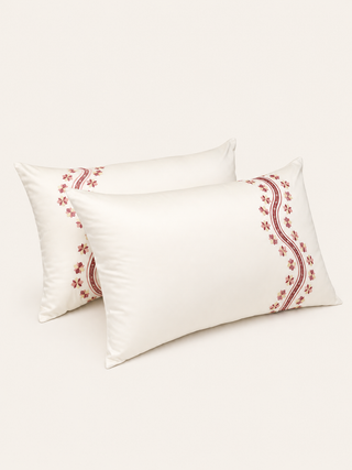 Bloom Embroidered Standard Pillowcases