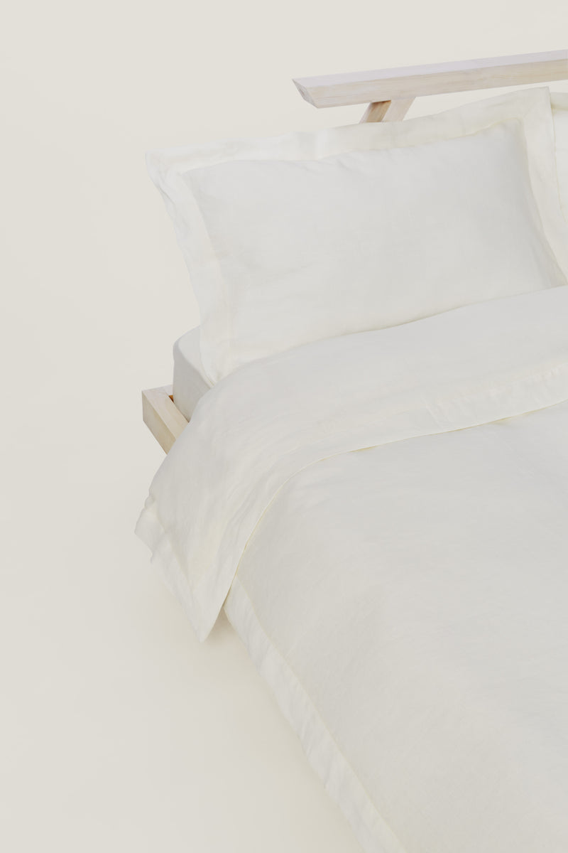 Linen Pillowcases - Classic Cream