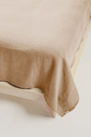 Linen Flat Sheet - Natural Linen